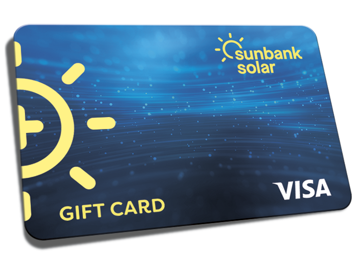 Sunbank Solar Visa Gift Card
