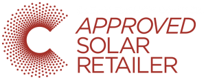 CEC Approved Retailer Logo white